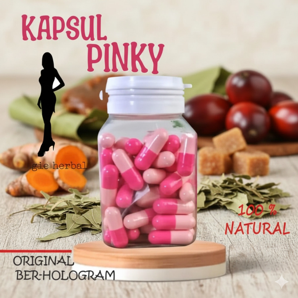 PIL PINK HERBAL ALAMI PELANGSING OBAT DIET ORIGINAL MANJUR (43)