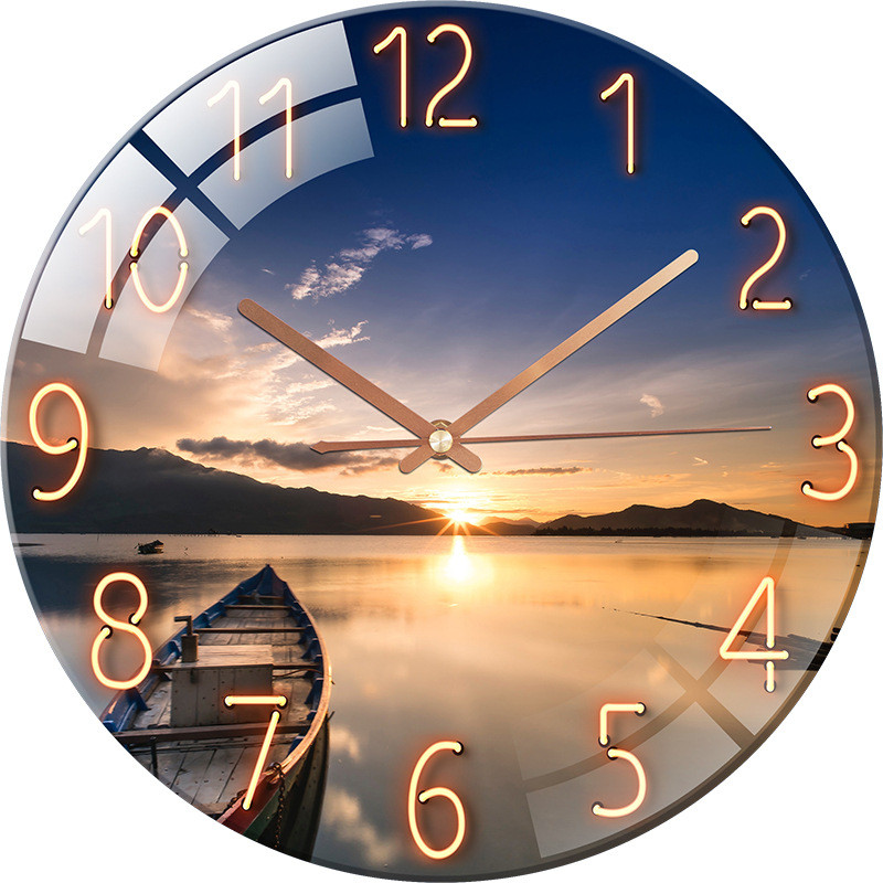 Norc Silent Wall Clock Nonticking Silent gital Wall Clock Silent Movement Without Ticking Living Roo