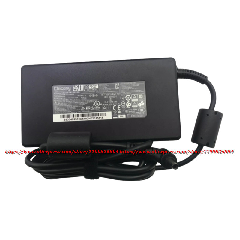 For MSI Katana 15 B13VEK B13VGK B12VEK B12VFK B12VGK Laptop Power Supply 200W 20V 10A 45*30mm Charge