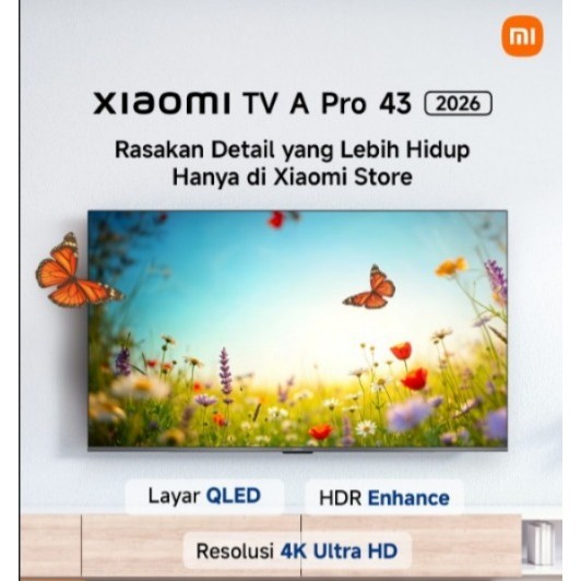 Tv Xiaomi 43" Google TV  Xiaomi A PRO 43" UHD / Tv LED Xiaomi 43inch Android Google Tv A PRO 43" ULT