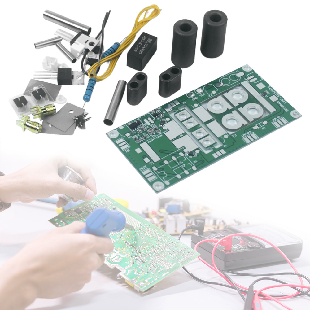 70W SSB Linear HF Power Amplifier Board AM CW Frequency Modulation 138V Power Supply 3530Mhz for FT8