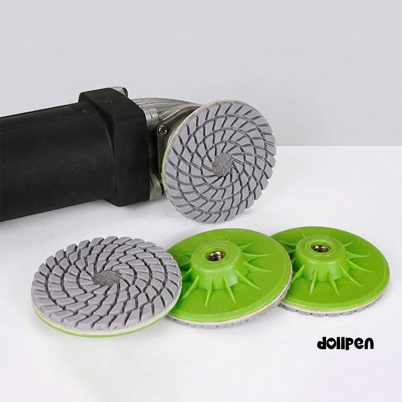 Mata Geranit Penghalus Pinggir  Diamond Polishing Pad untuk Marmer Granit Keramik konkret/80 mm/3 in