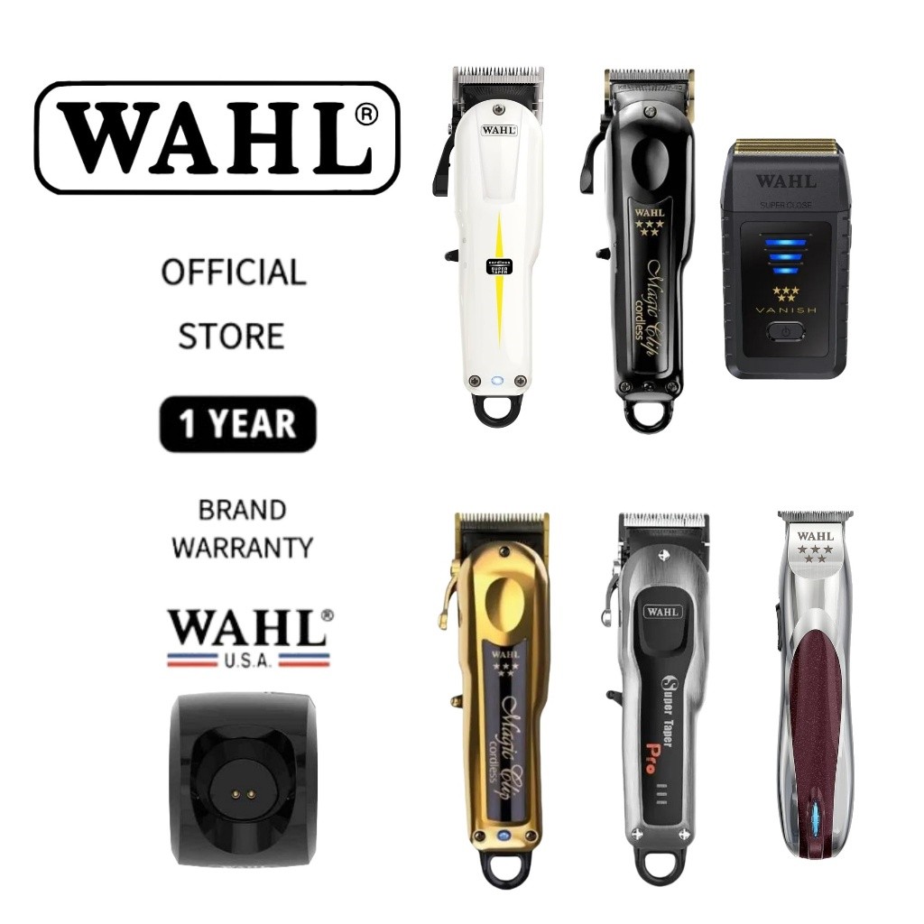 Wahl Barbershop Essentials Super Taper Cordless Legend Clipper Trimmer Mesin Cukur Rambut