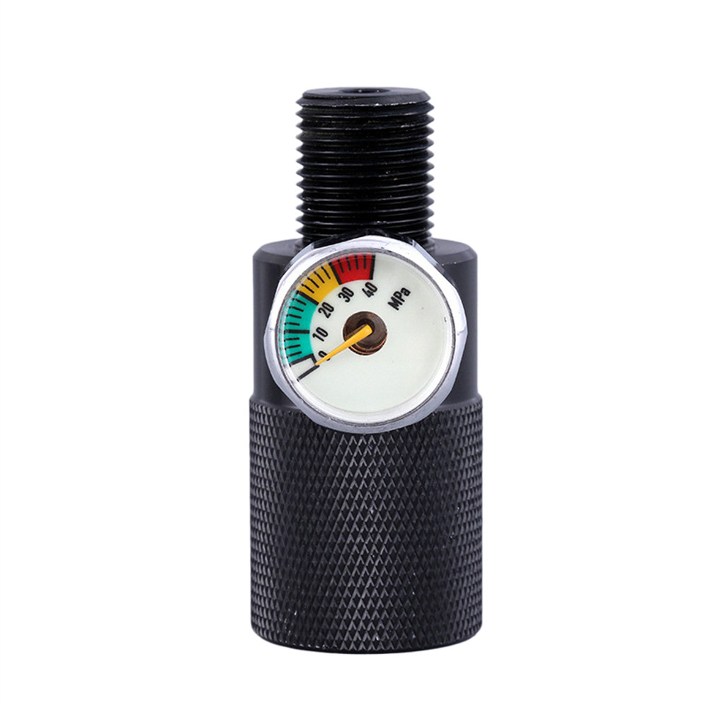 M18x15 Thread Pressure Tester Air Cylinder Adapter Extended Valve Adaptor For HPA Tank