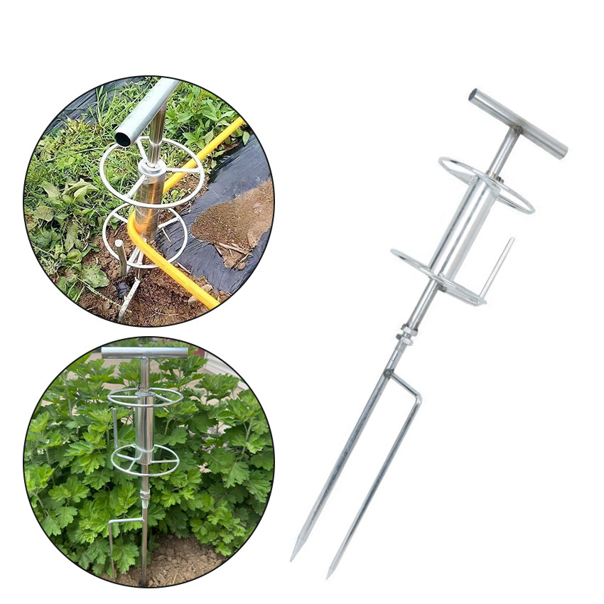 Roll Selang Stainless Steel Tahan lama Alat Penarik Pamandu Selang Air Hose Guide Pertanian Untuk Se