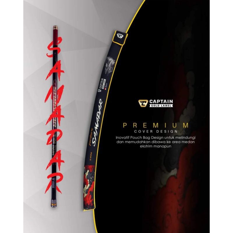 JORAN TEGEK POLE CAPTAIN SAMADAR 540 & 630 TEGEK HARD KAKU