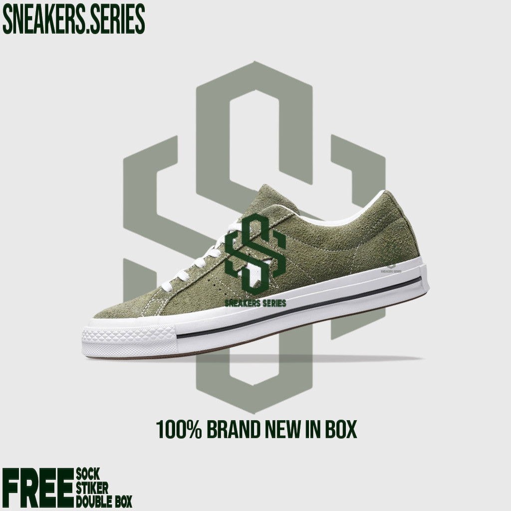 Sepatu Converse One Suede Star Ox Field Surplus 100% BNIB