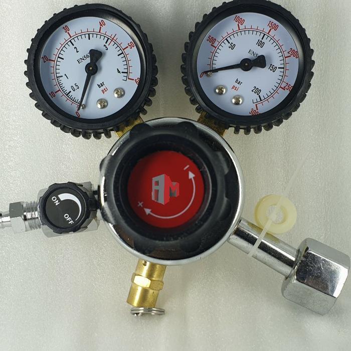 Imatton CO2 Gas regulator Cylinder tabung soda, regulator co2 kufu small body ball valve