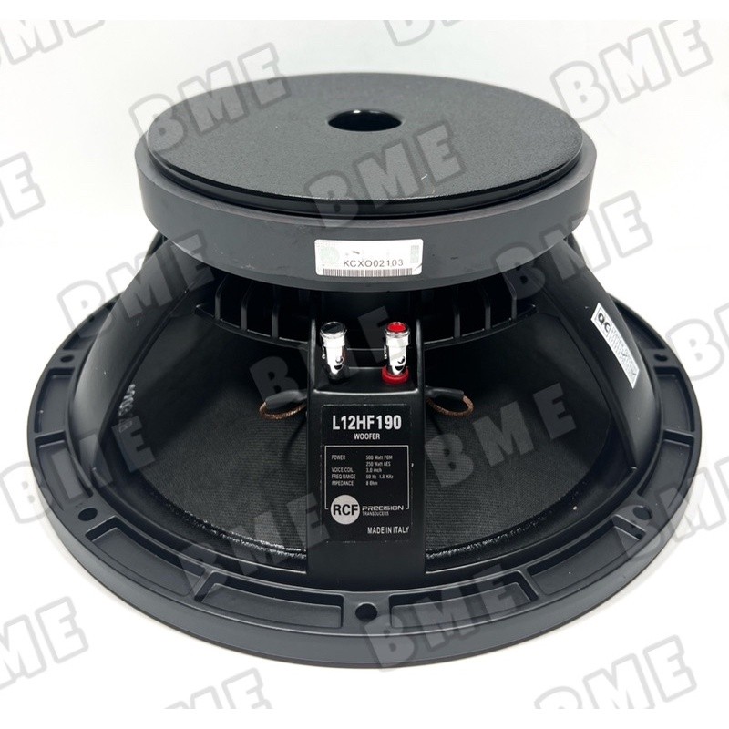 SPEAKER KOMPONEN RCF L12HF190 12 INCH WOOFER RCF L12 HF190 12INCH