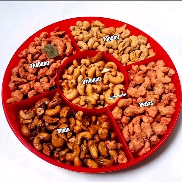 KACANG MEDE 5 SEKAT TRY / KACANG MEDE UTUH 1 TOPLES 5 RASA om