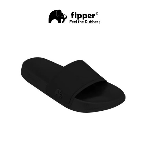 PROMO TERBARU Fipper - Slip On Black / Black / Black