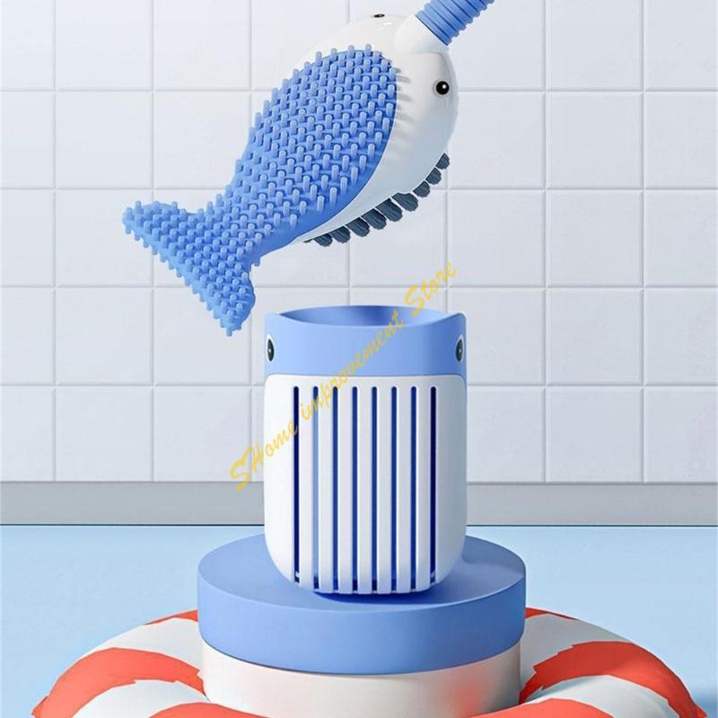 Long Handle Toilet Brush and Holder Bathroom Toilet Cleaning Brush with Stand Toilet Bowl spenser Li