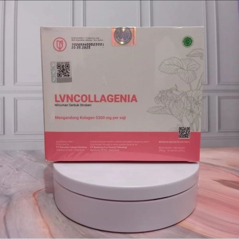 LVN Collagenia Asli BPOM | Minuman Collagen Untuk Kulit Glowing | Order Sekarang