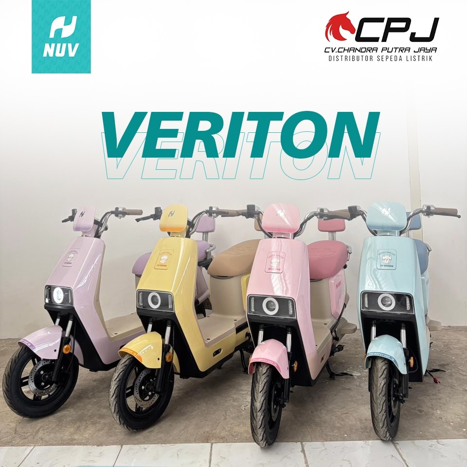 SEPEDA LISTRIK NUV VERITON S7 V2 e bike PMB  sepeda listrik pmb nuv TERBARU GARANSI RESMI not UWINFL