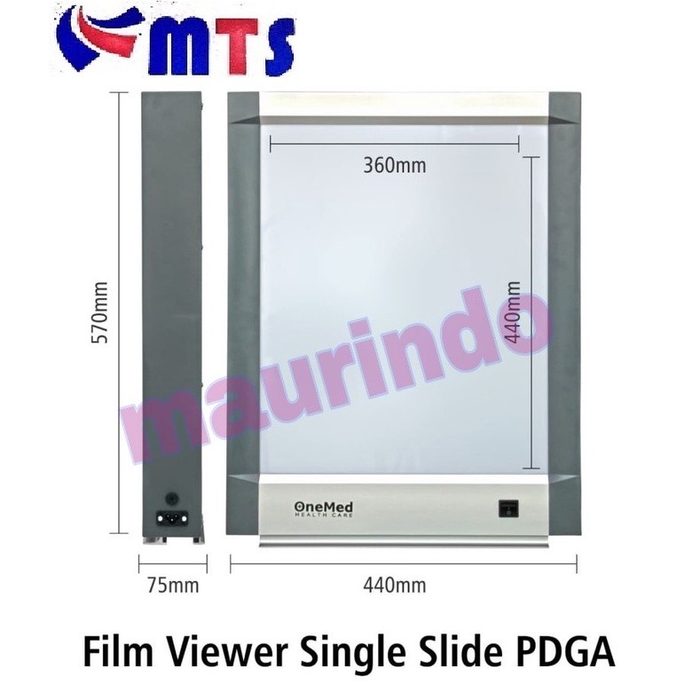 Onemed Film Viewer Xray SINGLE SIDE Film Iluminator Light Box X-ray