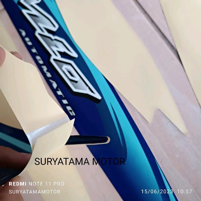 striping lis body mio sporty biru 2007 original