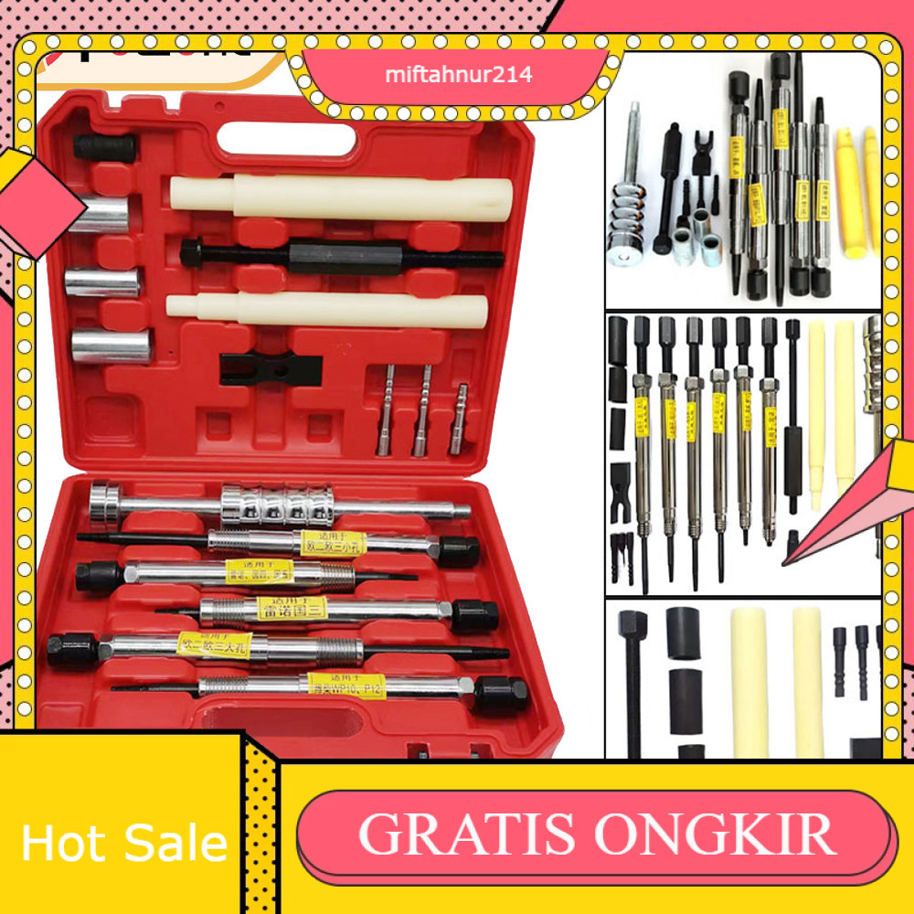 Universal Alat Pembongkaran Fuel Injector Puller Tool Selongsong Tembaga Injektor Common Rail Alat P