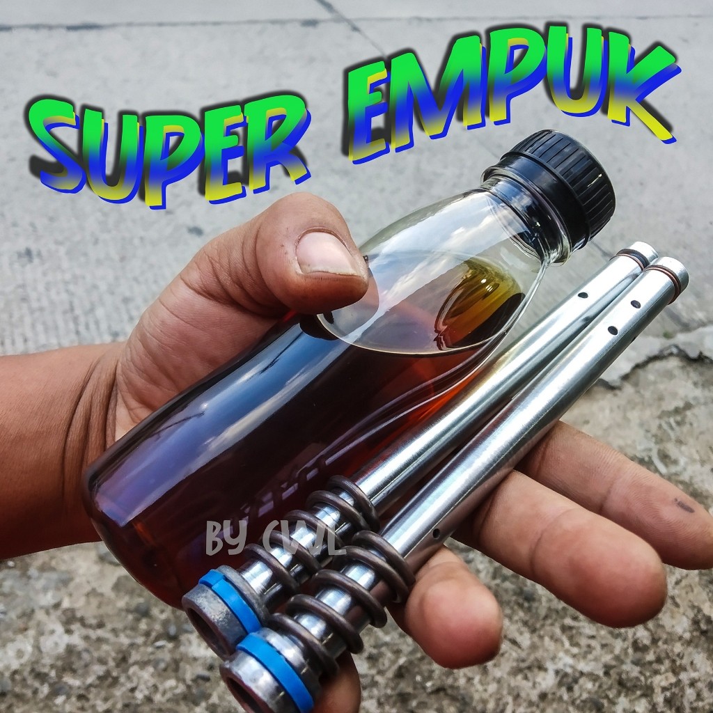Pipa suling shock depan honda cs1 super empuk Set Kanan kiri set oli