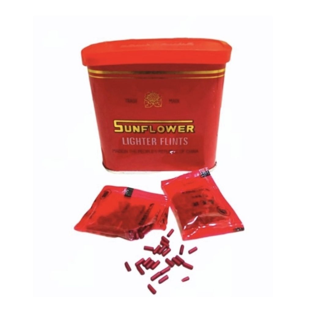 Refill Hemat 100pcs Batu Korek Api Minyak dan Gas Tokai Zipo DLL