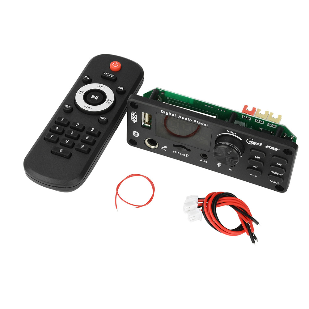 Bluetooth MP3 Auo Decoder Board Decong Module 2*50W Amplifier DC 724V Wireless Car USB MP3 Player TF