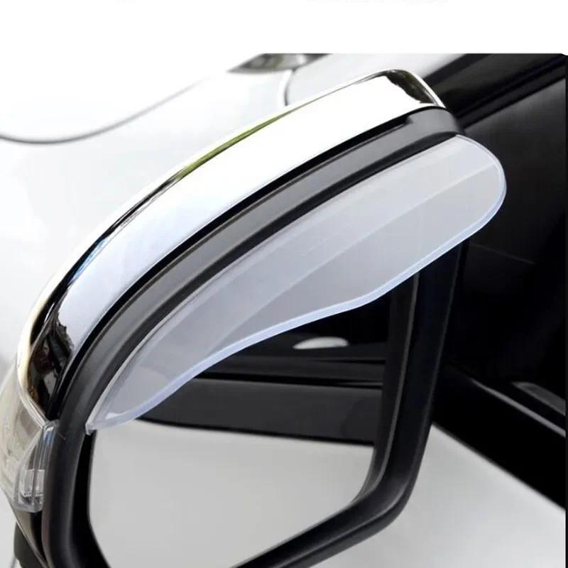 2Pcs Pelindung Hujan Universal untuk Kaca Spion Mobil untuk Mazda 2 3 5 6 8 BL BM GJ cx3 cx4 cx5 KE 