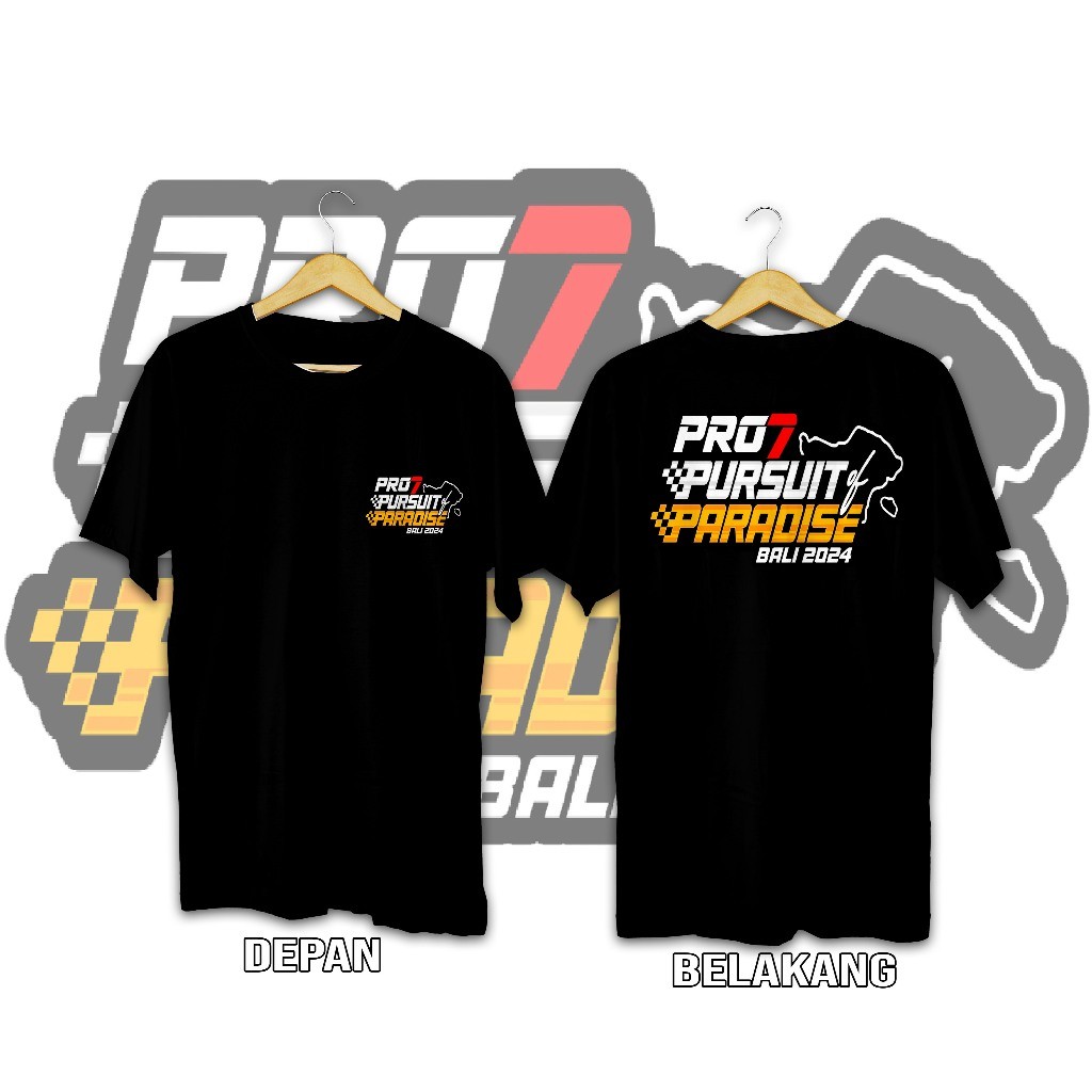 Kaos Diesel War 2024 Bali Free Sticker Besar Tshirt Pro7 Pursuit of Paradise Baju Atasan Pria Combed