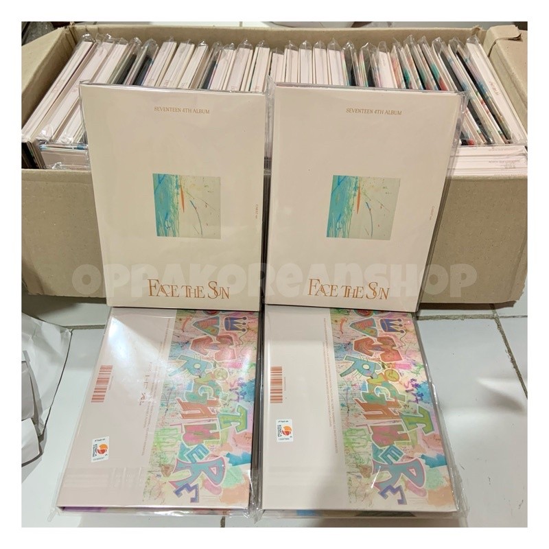 [READY STOCK] SEVENTEEN  FACE THE SUN CARAT VERSION