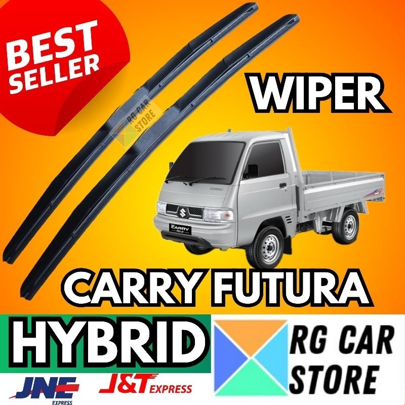 Wiper Kaca Mobil Suzuki Carry Futura Model Wiper Hybrid Silicon Merek Carall Universal