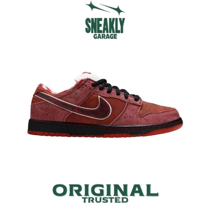 Sepatu Nike SB Dunk Low Pro Lobster Red  Sneakers Unisex