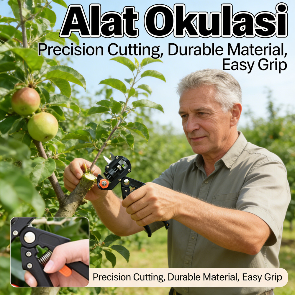 Alat pemangkasan okulasi okulasi gunting okulasi pisau pohon bibit