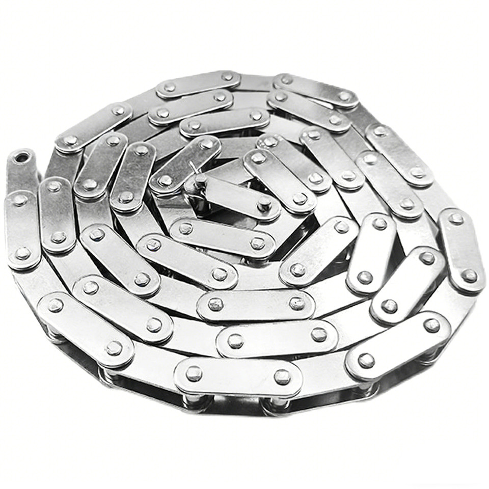 1.524 Meter Double Pitch Roller Chain Large/Mini Roller 304 Stainless Steel Conveyor Chain For Indus