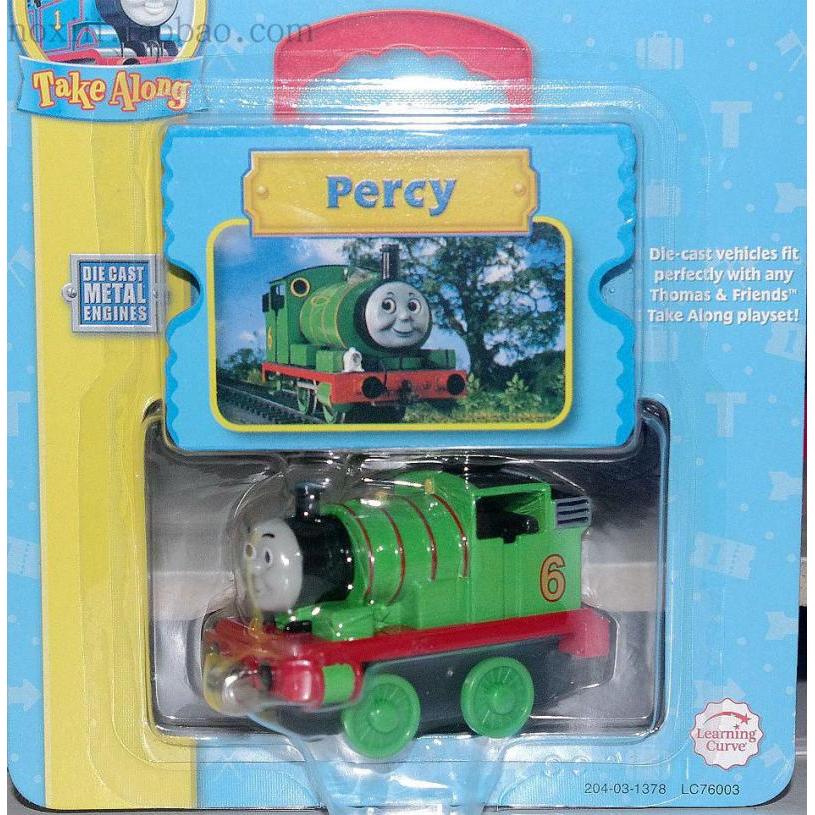 Original Genuine Thomas and Friends Take Along Series Boxed Metal ecast Naughty Percy Train Model To