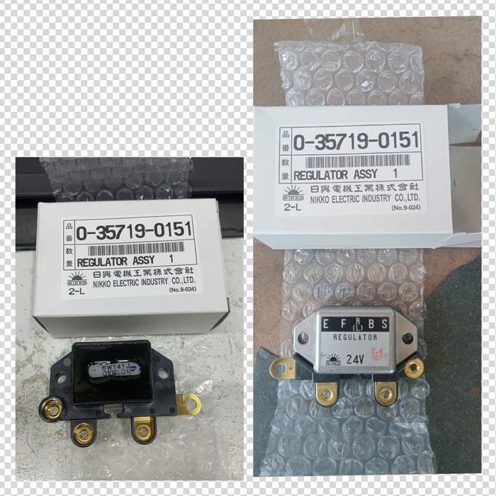 IC REGULATOR 24V NIKKO ORIGINAL - IC REGULATOR ALTERNATOR BERMUTU