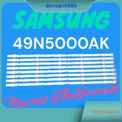 BACKLIGHT SAMSUNG UA49N5000AK UA 49N5000AK UA 49N5000 AK SAMSUNG 49 INCH