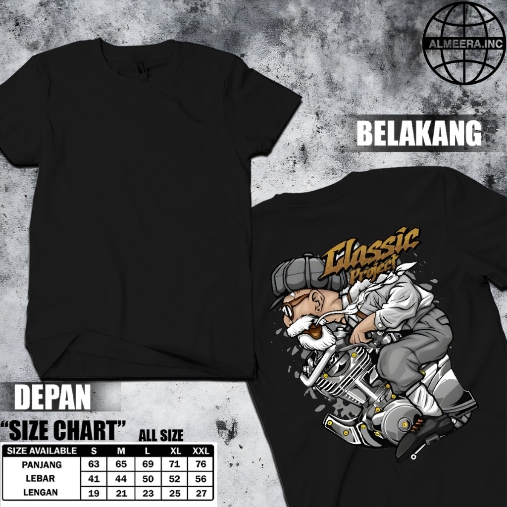 Kaos Herex Racing Original Premium - Kaos Mesin Herex Racing Atasan Pria Wanita - Cotton Combed 30s