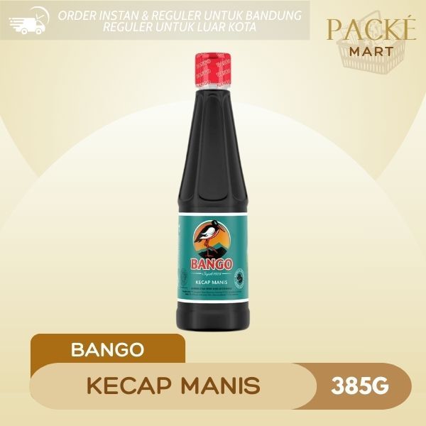 Bango Kecap Manis 385G / Kecap Kedelai Hitam Malika
