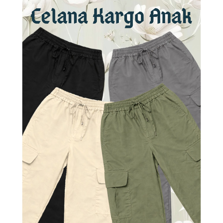 Celana  Panjang cargo anak laki laki Celana cargo anak Celana cargo anak laki Celana kargo anak laki