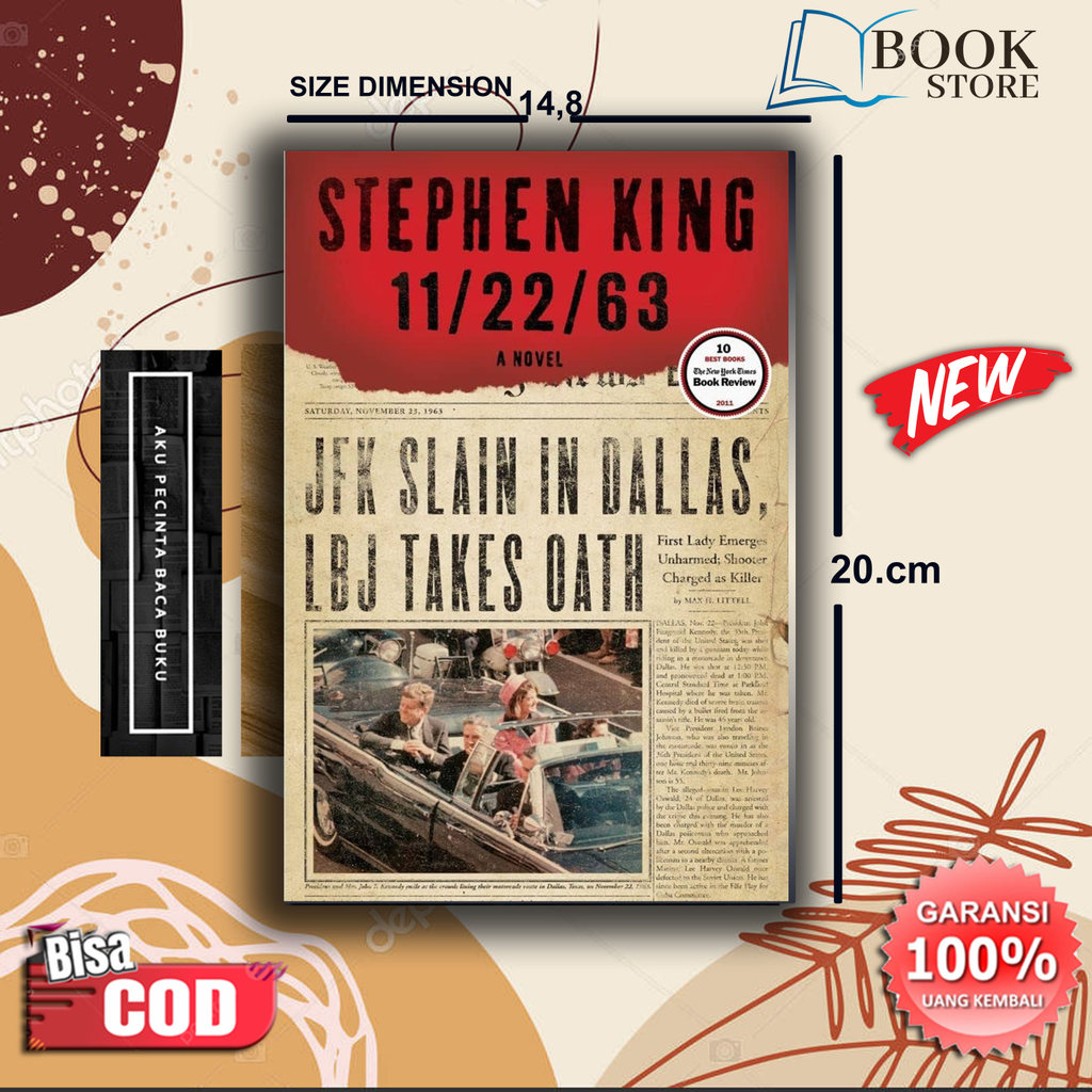 11/22/63: A Novel By Stephen King (English)