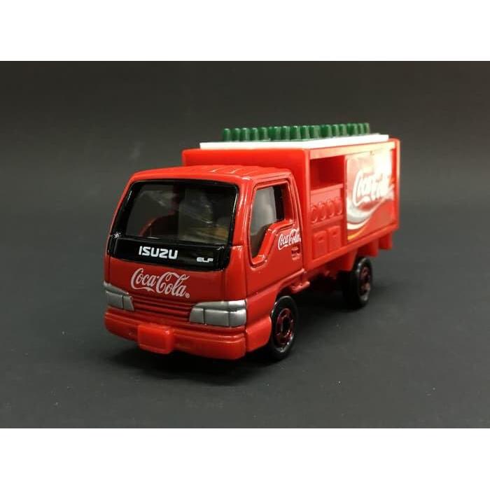 Tomica Coca-Cola Route Truck Merah