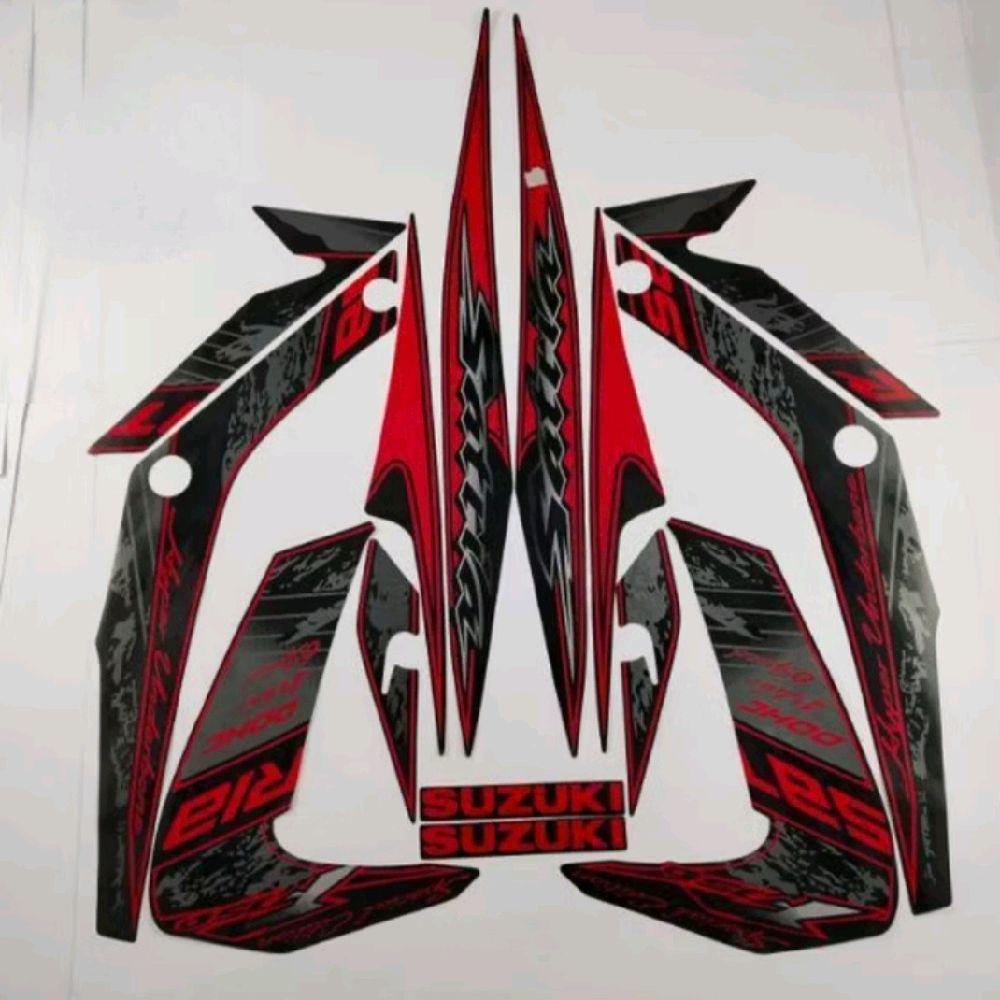Presisi Striping Stiker Polet Sepeda Motor List suzuki satria full set satria f150 2012 2013 se mera