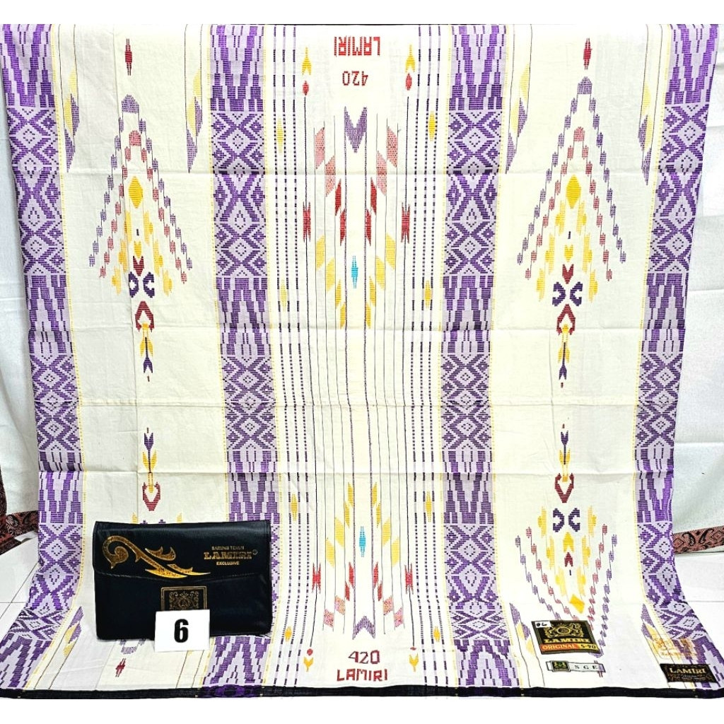 TERNASTORE Lamiri SGE Baru Full Songket Dobel 420 Sutra