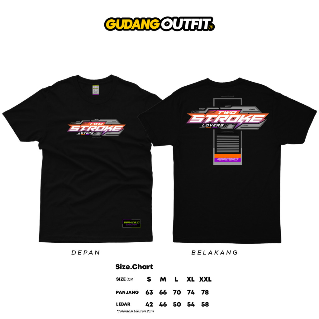 Kaos Racing 2Stroke Lovers Original Terbaru Atasan Baju Tshirt Otomotif Two Stroke Lovers 2 Tak Indo
