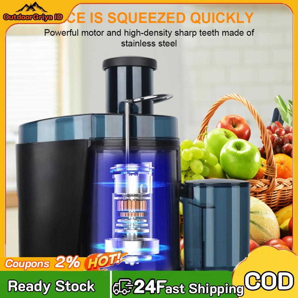 Pembuat Jus Rumah Tangga Pemisah Jus Residu Pembuat Jus Listrik untuk Jus Jeruk