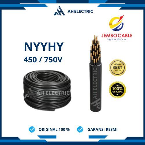 Jembo Kabel Serabut NYYHY 8x1.5 mm / 8 x 1.5 mm / 8x1,5 mm / 8 x 1,5 mm | Meteran Eceran