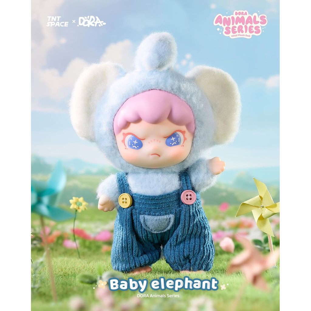 BNS Series Heyciao TNT Space Dora Animals Vinyl Plush Doll