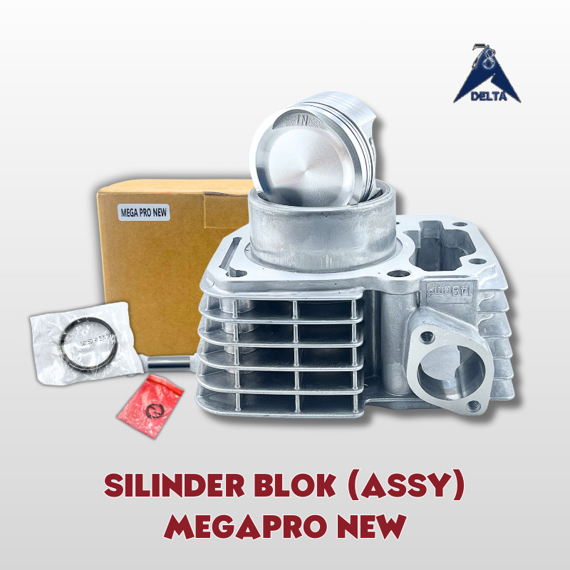 SILINDER BLOK ASSY MEGAPRO NEW - SEHER BORING MEGAPRO NEW MEGAPRO MONOSHOCK VERZA CB150 CRF 150 L