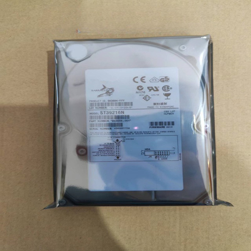 Almost New Original Hard Drive For Seagate 9GB 50Pin SCSI 35 For ST39216N