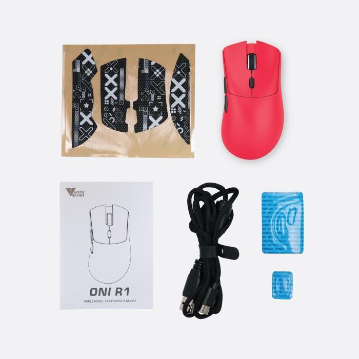 [PROMO]Vortex Oni R1 Vortexseries Lhtweht Gaming Mouse VortexOni OniR1 - MERAH- Falcon Tech