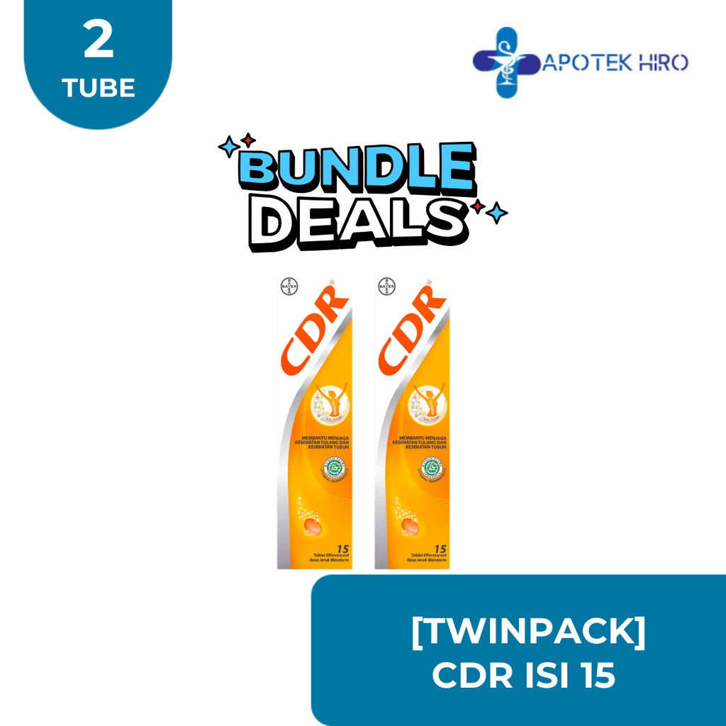 [TWINPACK] CDR ISI 15 TABLET