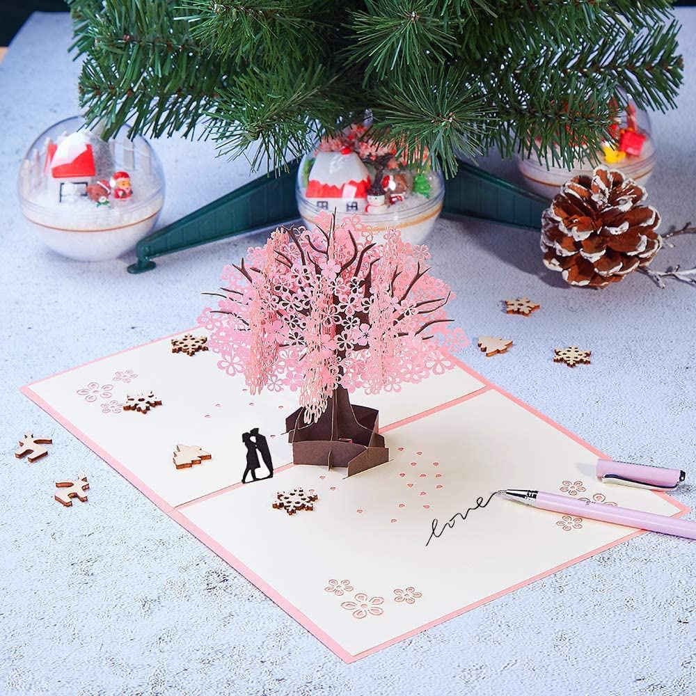 Greeting Card Paper 3D Card Pop-up Card Decorative For Graduation Wedding Christmas